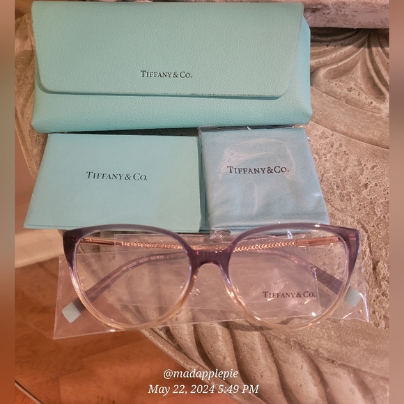 Tiffany & Co Tf2206 Perscription Frames Only Designer Luxury Ombre Rubedo #94 - Picture 15 of 15